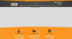 Desktop Screenshot of dcsdelivery.com
